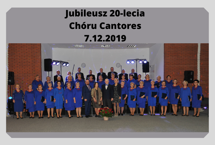 Jubileusz 20-lecia Chóru Cantores