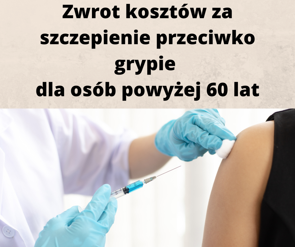 Zwrot kosztów za szczepienie przeciwko grypie