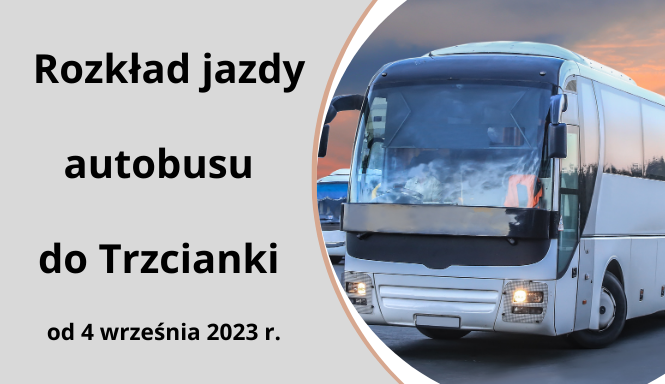 Rozkład jazdy autobusów do Trzcianki od 04.09.2023